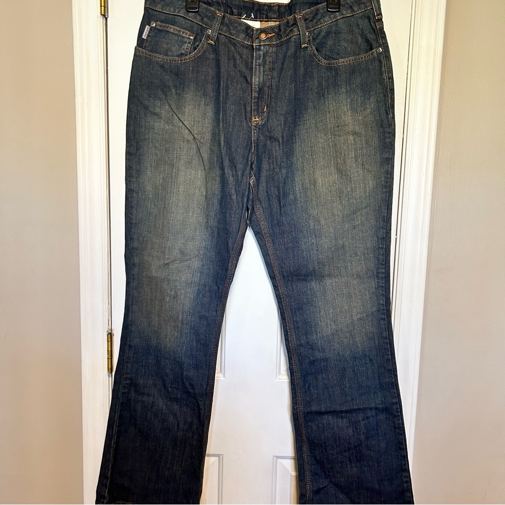 Carhartt Boot Cut Women’s Jeans - Dark Blue Denim